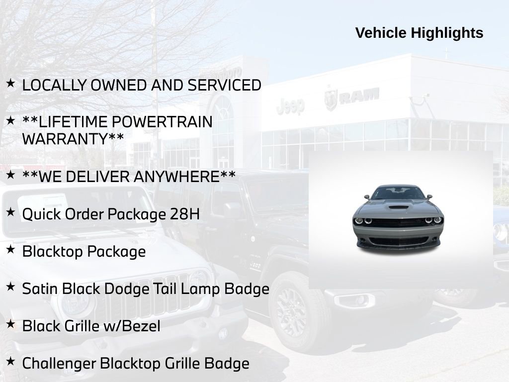 Used 2023 Dodge Challenger R/T w/ Blacktop Package image 5