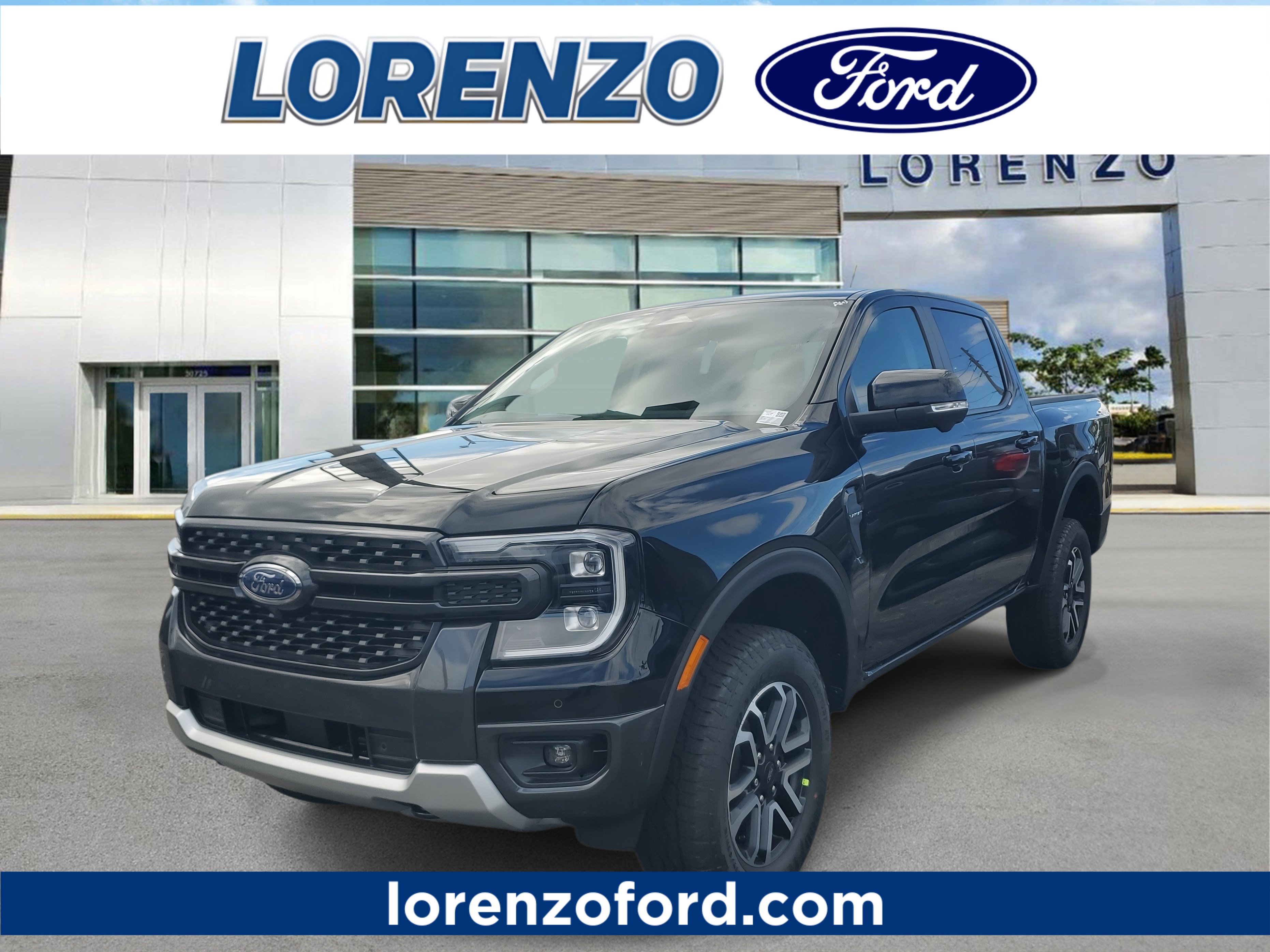 New 2025 Ford Ranger Lariat w/ FX4 Off-Road Package
