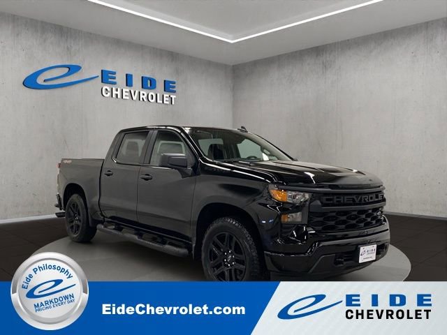 New 2026 Chevrolet Silverado 1500 Custom w/ Turbomax Blackout Package