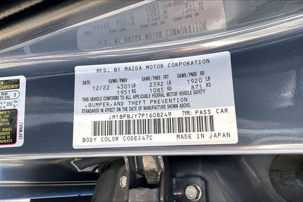 Used 2023 MAZDA MAZDA3 AWD 2.5 Turbo Hatchback image 32