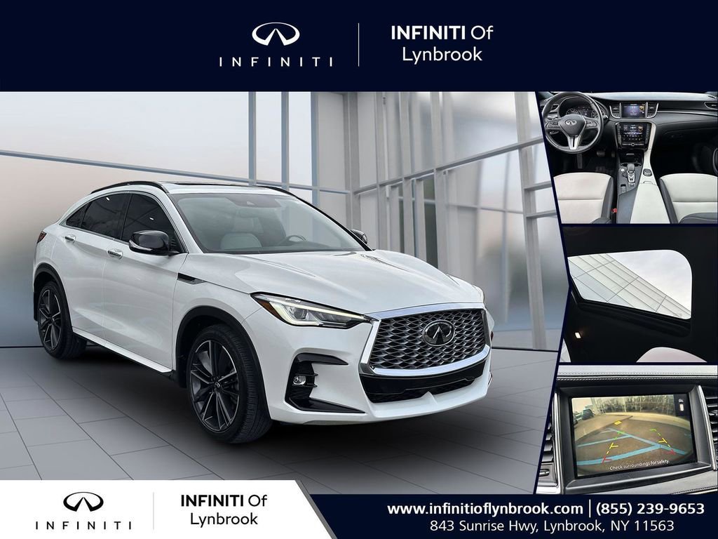 Used 2022 INFINITI QX55 Luxe w/ Cargo Package