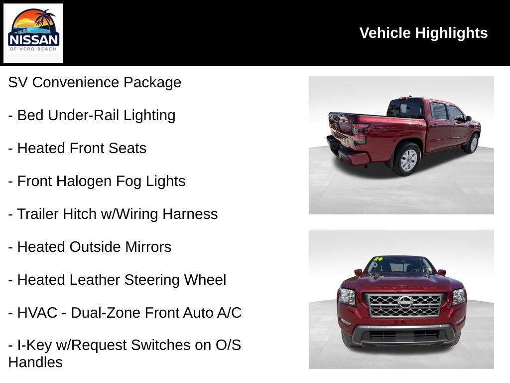 Used 2024 Nissan Frontier SV w/ SV Convenience Package image 19