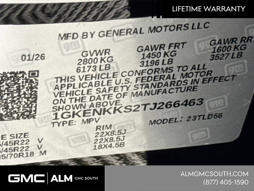 New 2026 GMC Acadia Elevation w/ Black Edition FWD image 36