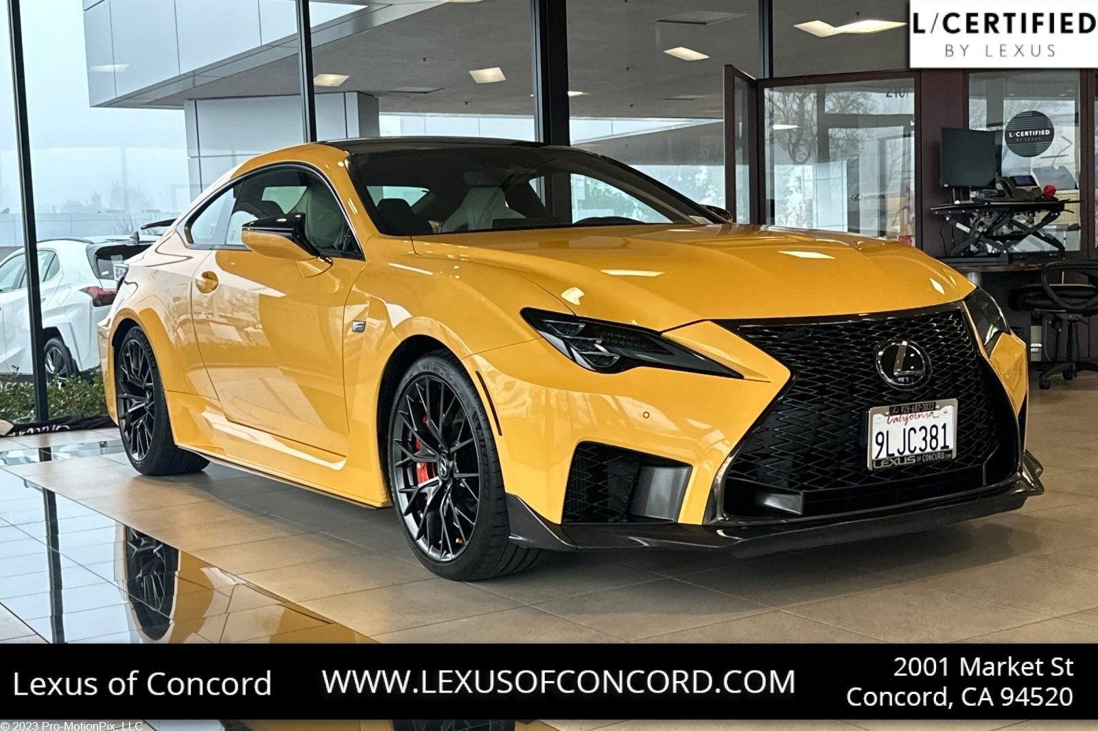 Certified 2023 Lexus RC F F w/ Carbon Package image 1