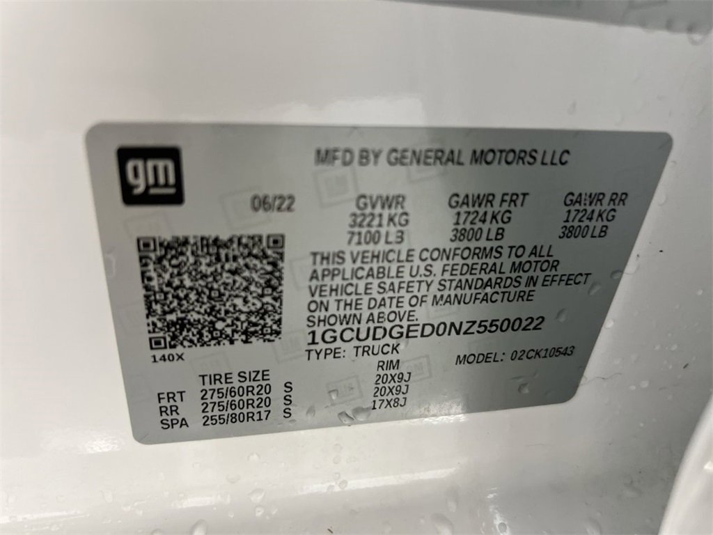 Used 2022 Chevrolet Silverado 1500 LTZ image 28