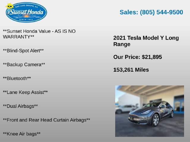 Used 2021 Tesla Model Y Long Range AWD/4WD image 5