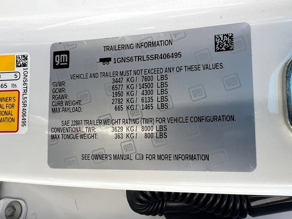 Used 2025 Chevrolet Tahoe High Country AWD/4WD image 48