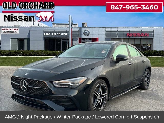 Used 2025 Mercedes-Benz CLA 250 4MATIC w/ AMG Night Package