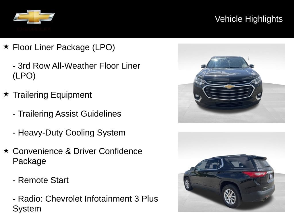 Used 2021 Chevrolet Traverse LT FWD image 19