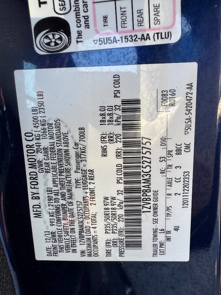 Used 2012 Ford Mustang Premium image 23