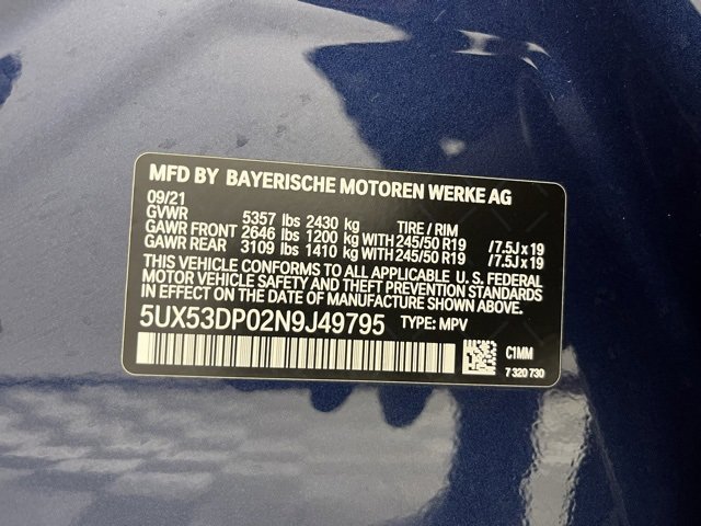 Used 2022 BMW X3 xDrive30i w/ Convenience Package image 28