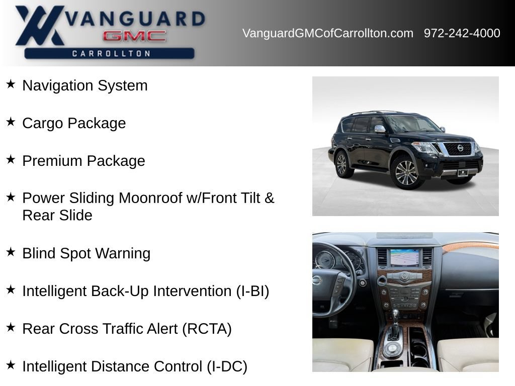 Used 2019 Nissan Armada SL w/ Premium Package RWD image 6