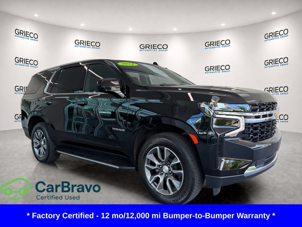 Certified 2024 Chevrolet Tahoe LS w/ Driver Alert Package