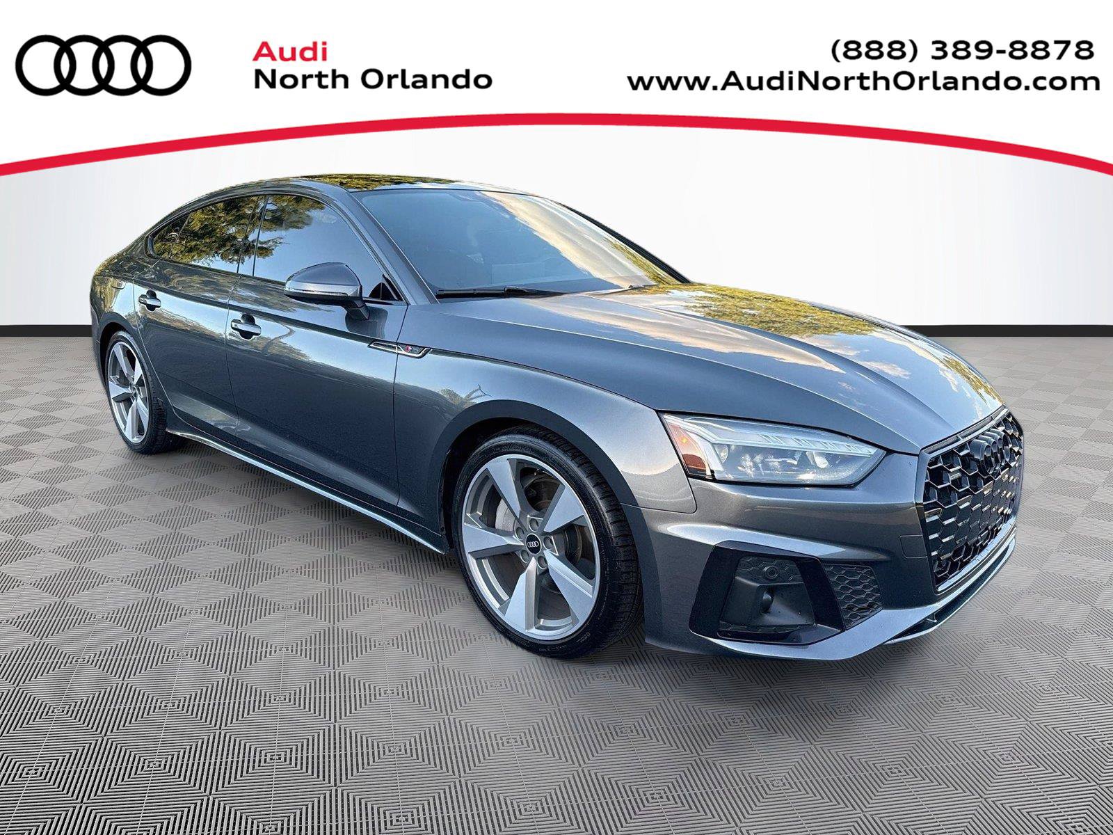 Used 2021 Audi A5 2.0T Premium Plus AWD/4WD image 1