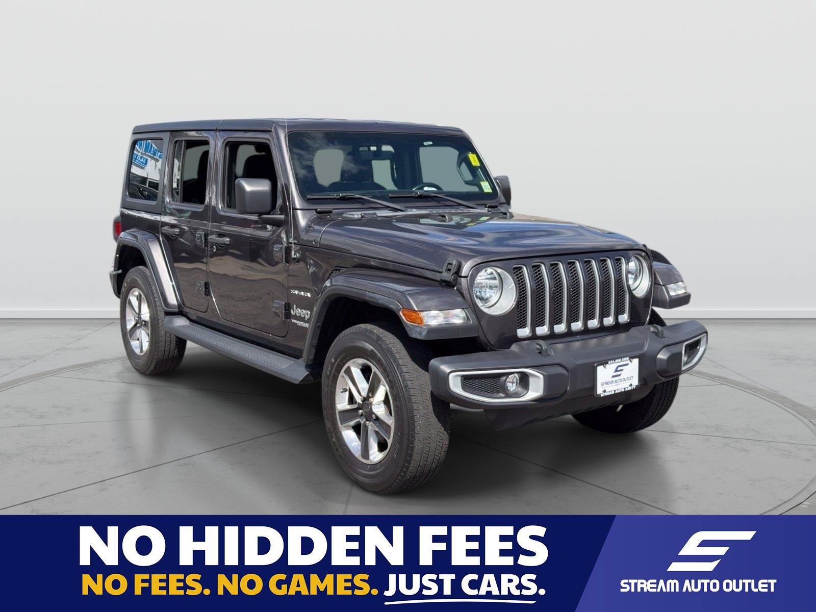 Used 2022 Jeep Wrangler Unlimited Sahara AWD/4WD image 1