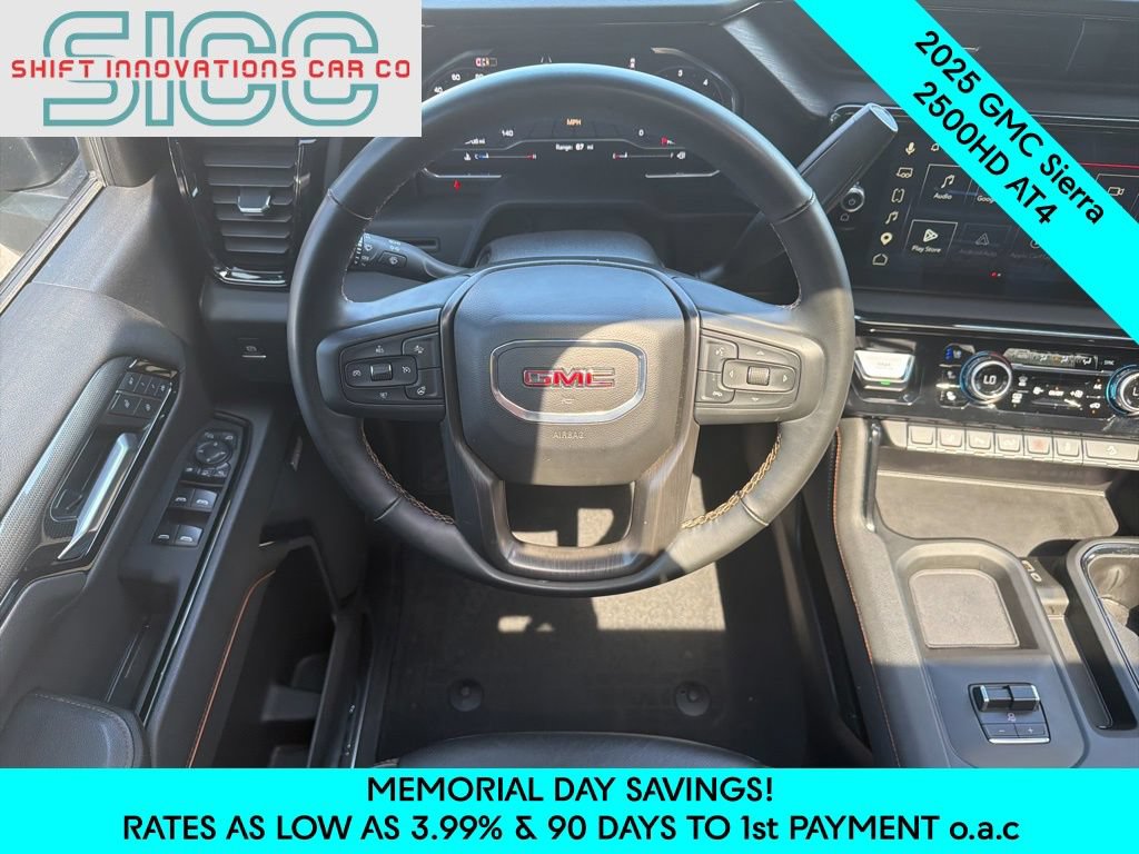 Used 2025 GMC Sierra 2500 AT4 w/ AT4 Preferred Package AWD/4WD image 12