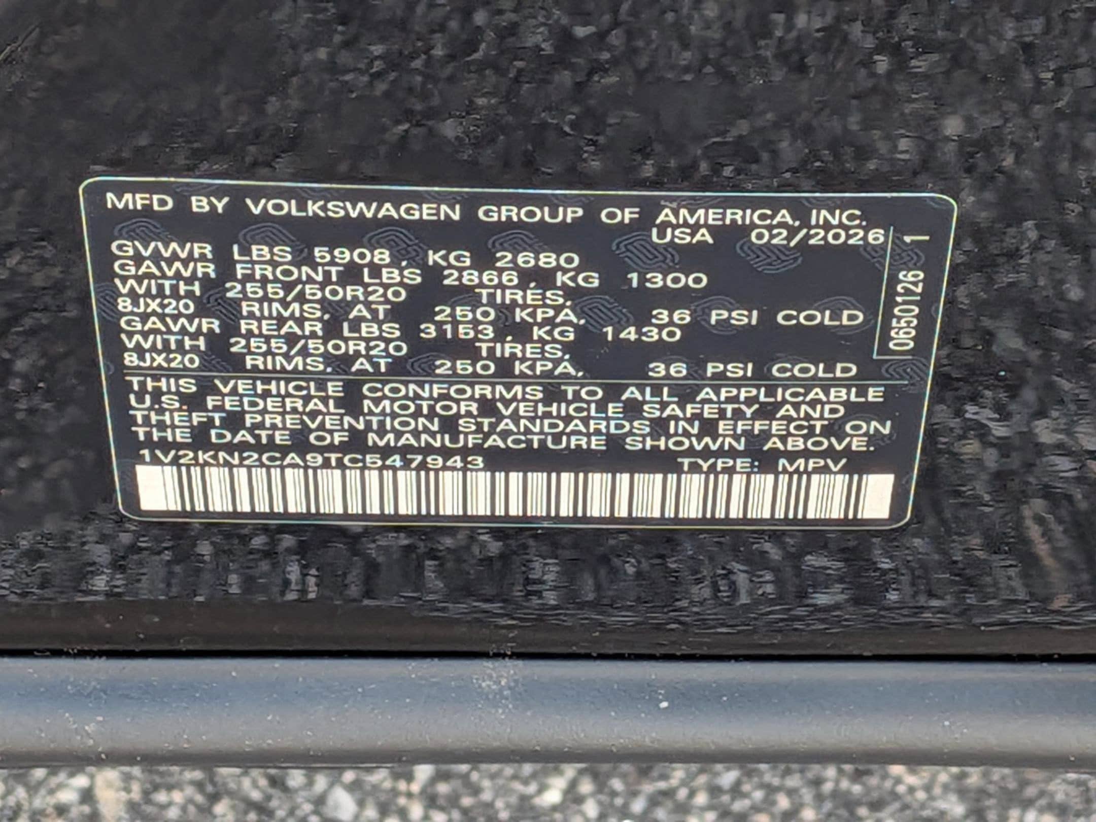 New 2026 Volkswagen Atlas SE AWD/4WD image 39