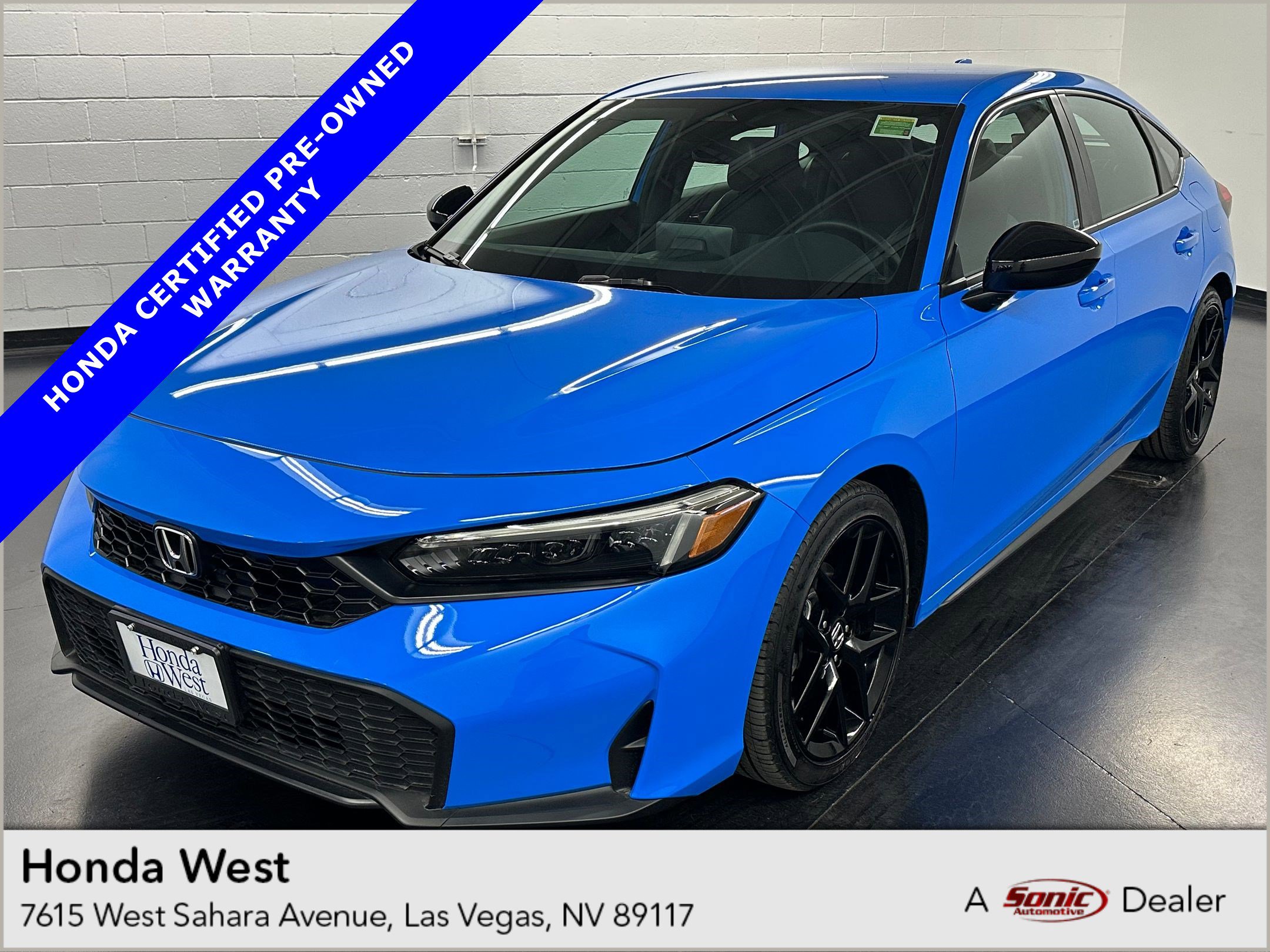 Certified 2025 Honda Civic Sport