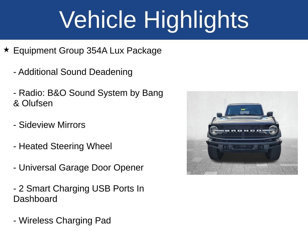 Used 2022 Ford Bronco Wildtrak image 4