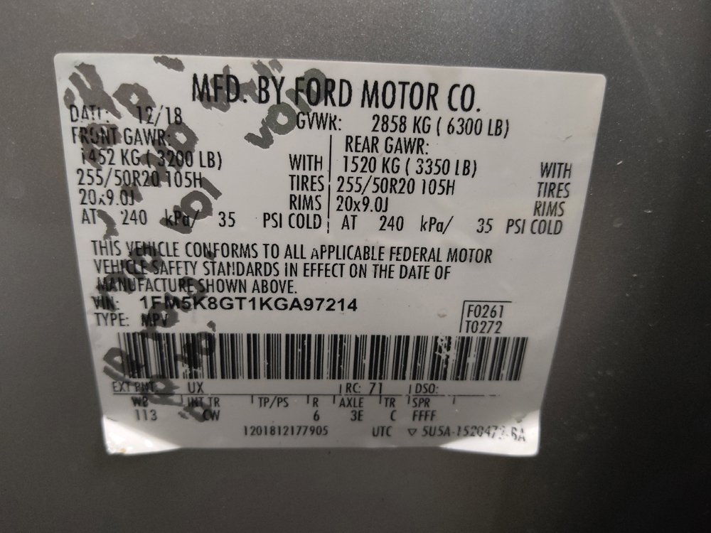 Used 2019 Ford Explorer Sport AWD/4WD image 33