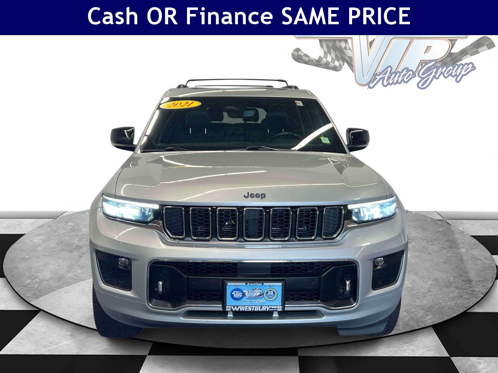 Certified 2021 Jeep Grand Cherokee L Overland AWD/4WD image 2