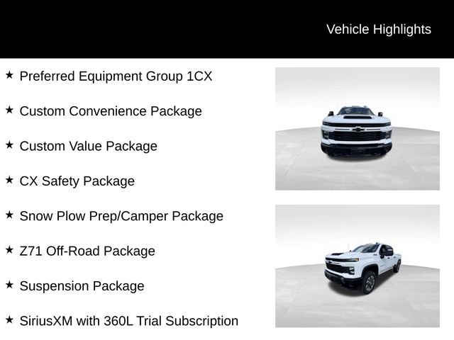 Certified 2025 Chevrolet Silverado 2500 Custom w/ Custom Value Package AWD/4WD image 13