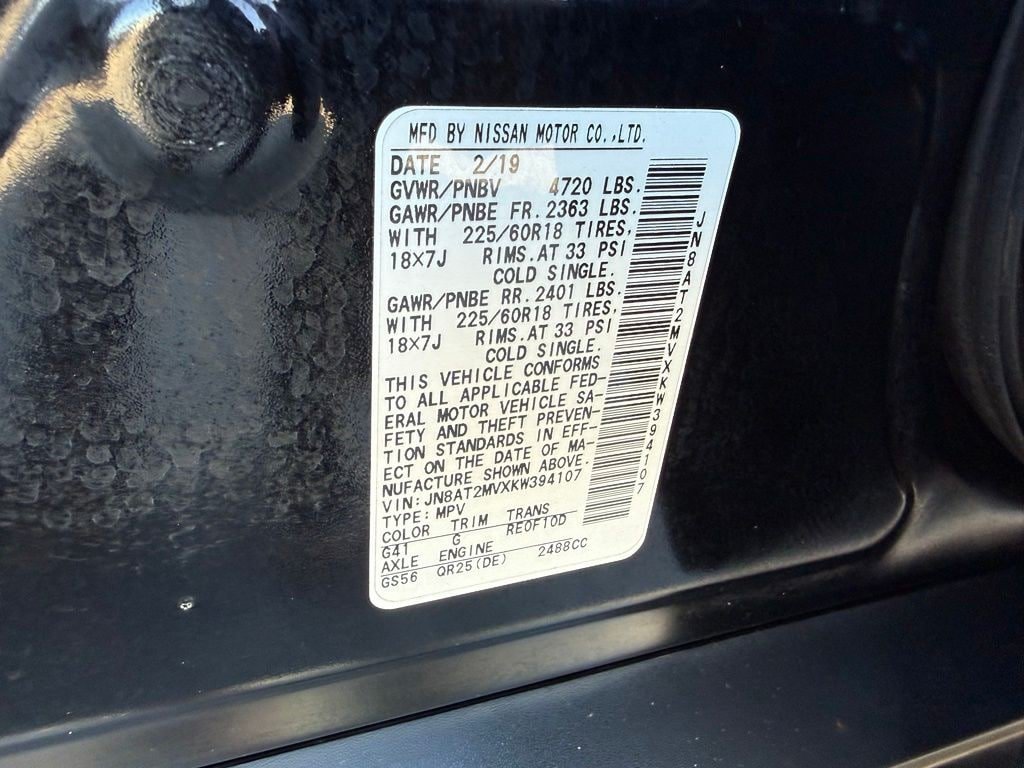 Used 2019 Nissan Rogue SV w/ Premium Package AWD/4WD image 36