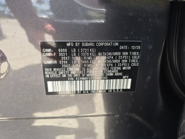 Used 2026 Subaru Ascent Limited AWD/4WD image 30