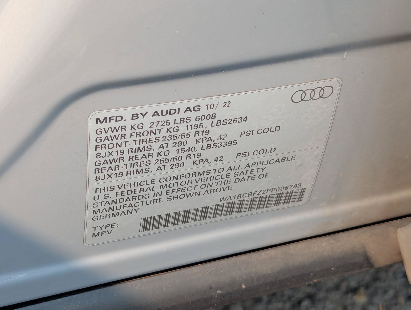 Used 2023 Audi Q4 e-tron Premium Plus w/ Premium Plus RWD image 45