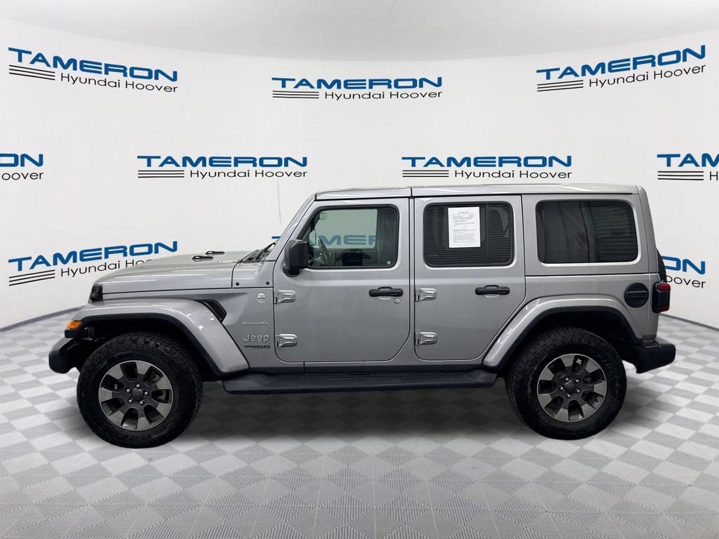 Used 2018 Jeep Wrangler Unlimited Sahara AWD/4WD image 2
