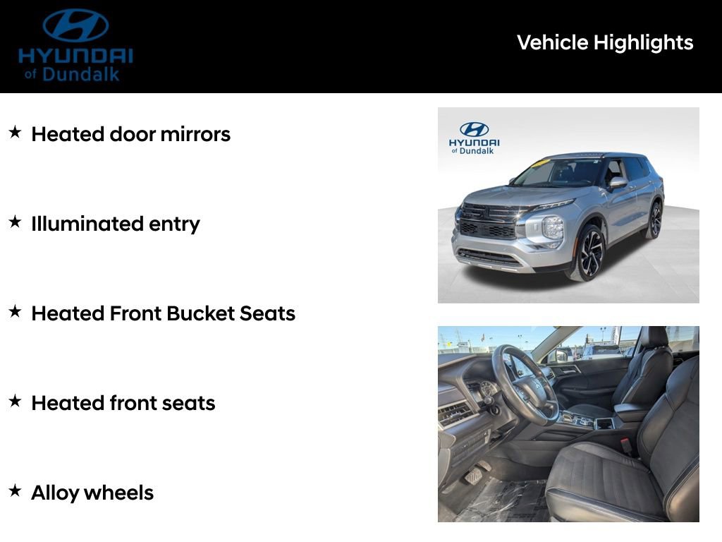 Used 2023 Mitsubishi Outlander SE image 40