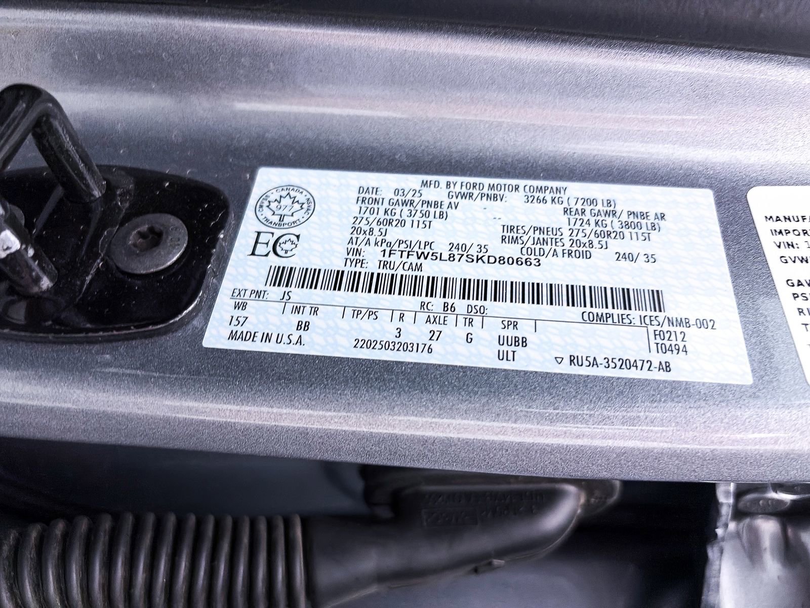 Used 2025 Ford F150 Lariat image 42