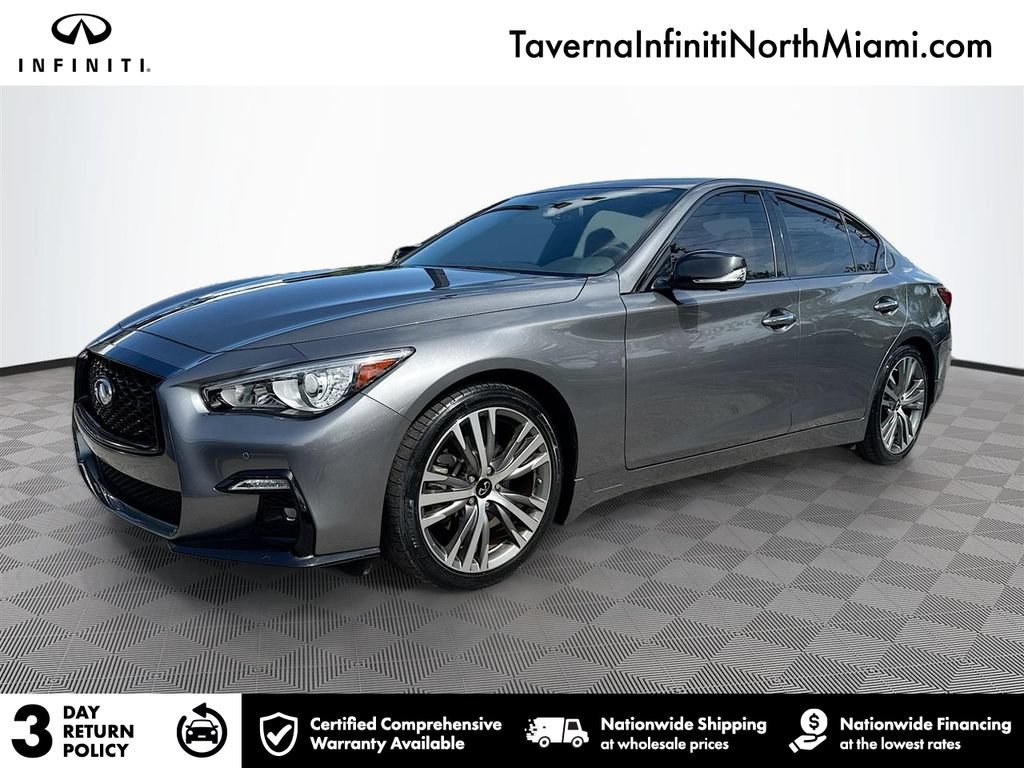 Used 2023 INFINITI Q50 Sensory