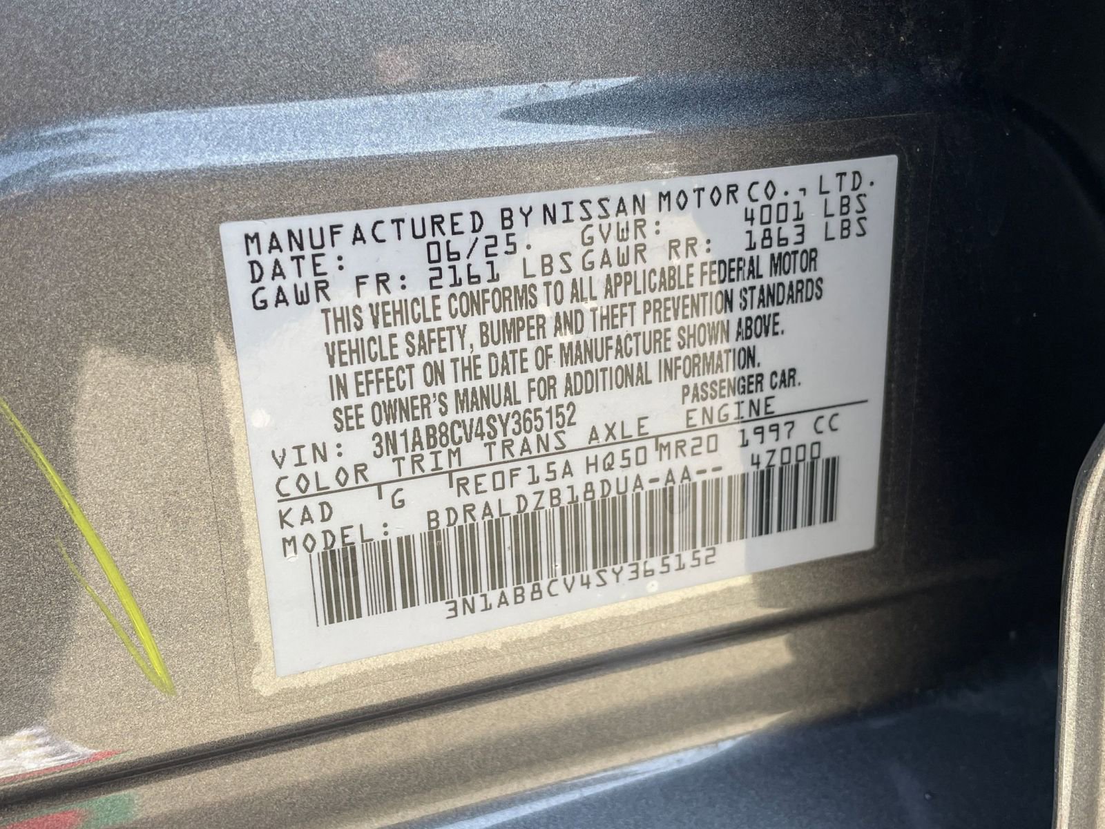 Used 2025 Nissan Sentra SV image 32