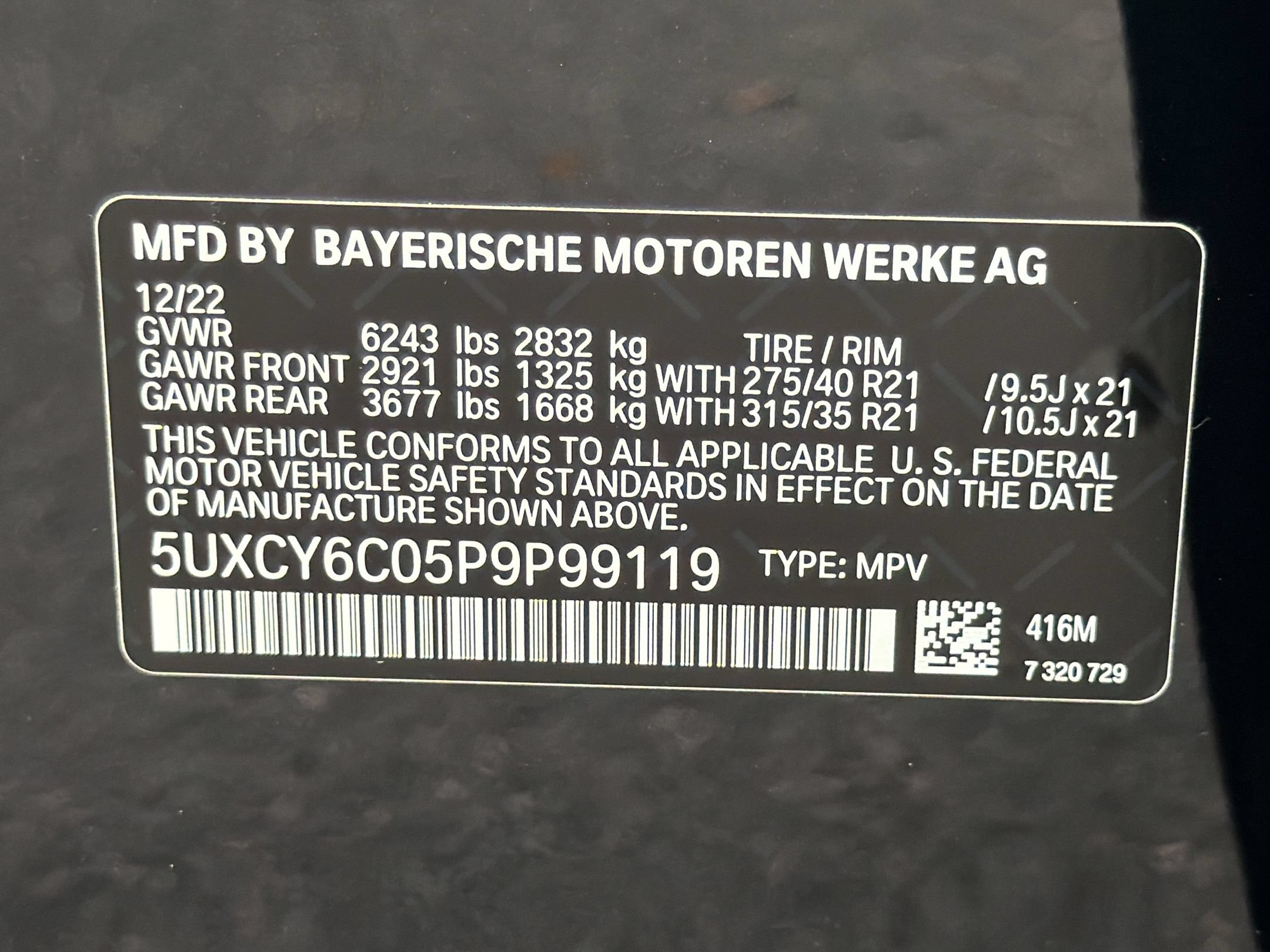 Used 2023 BMW X6 xDrive40i w/ Executive Package AWD/4WD image 25