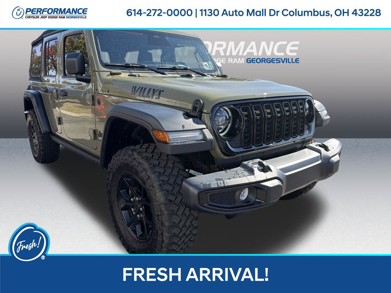 Certified 2025 Jeep Wrangler Unlimited Sport AWD/4WD image 1