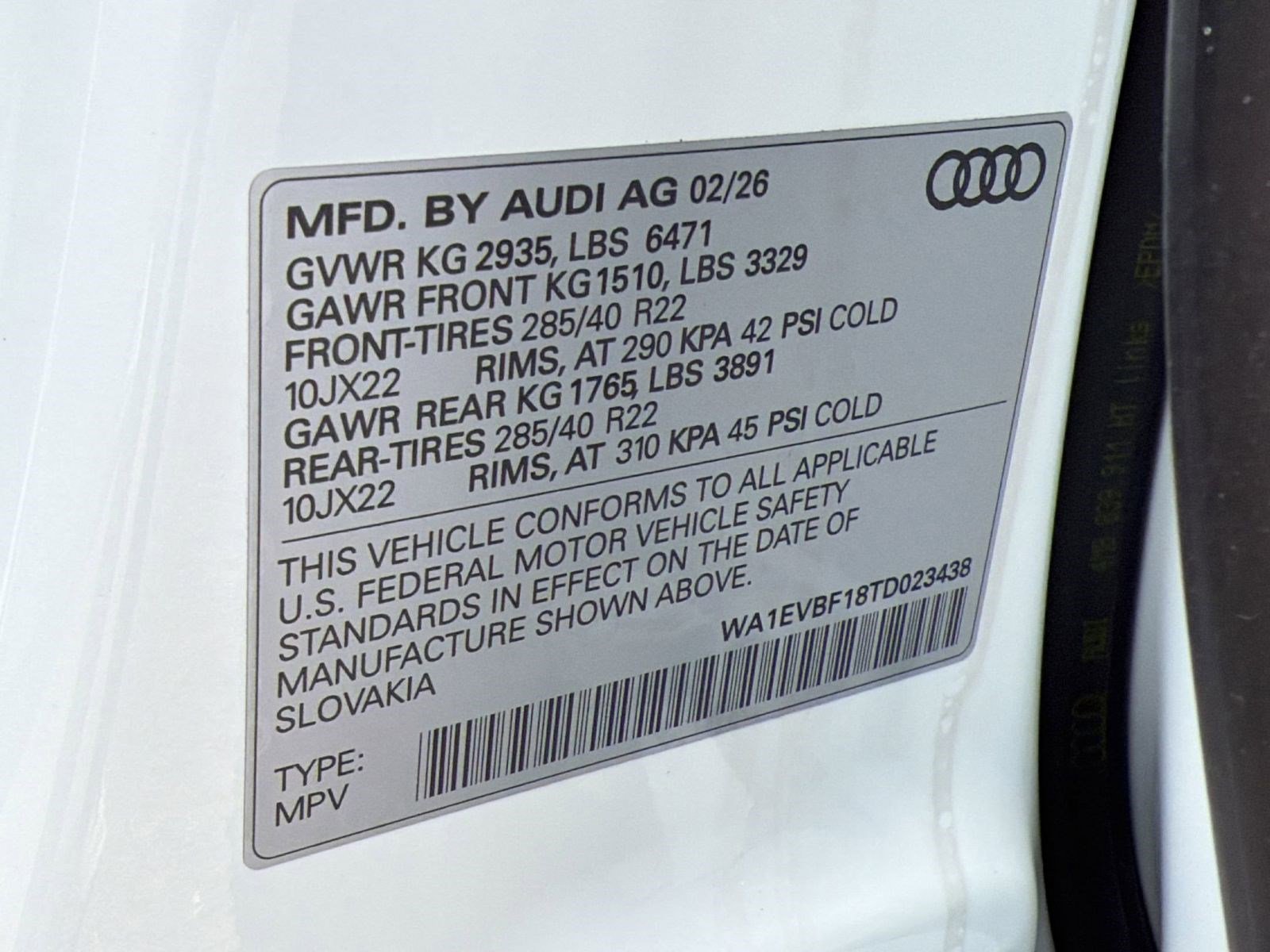 New 2026 Audi Q8 Premium Plus AWD/4WD image 20