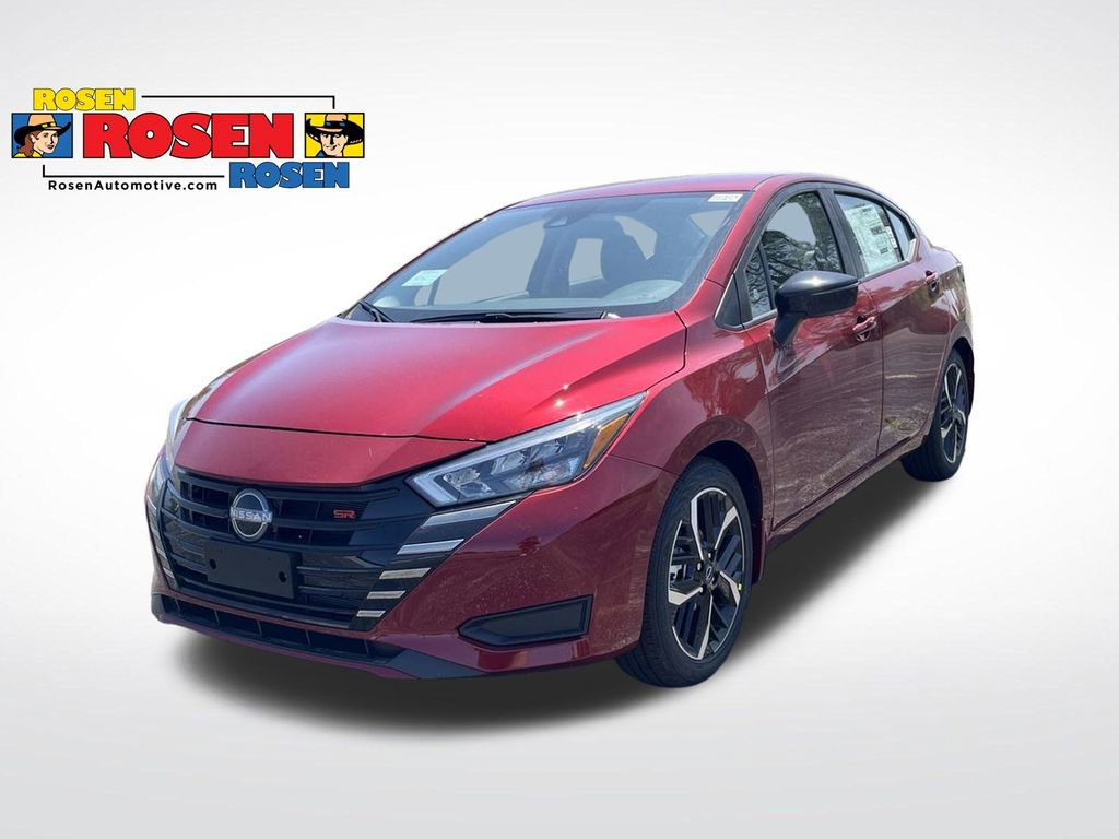 New 2025 Nissan Versa SR w/ Trunk Package FWD image 1