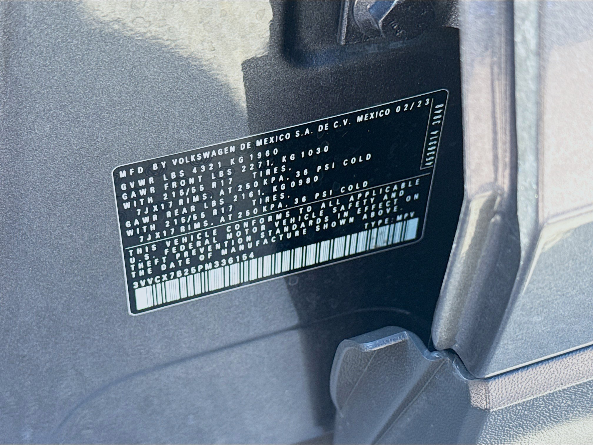 Certified 2023 Volkswagen Taos S FWD image 36