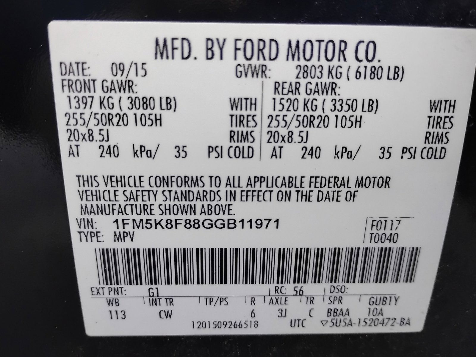 Used 2016 Ford Explorer Limited w/ Equipment Group 301A image 30