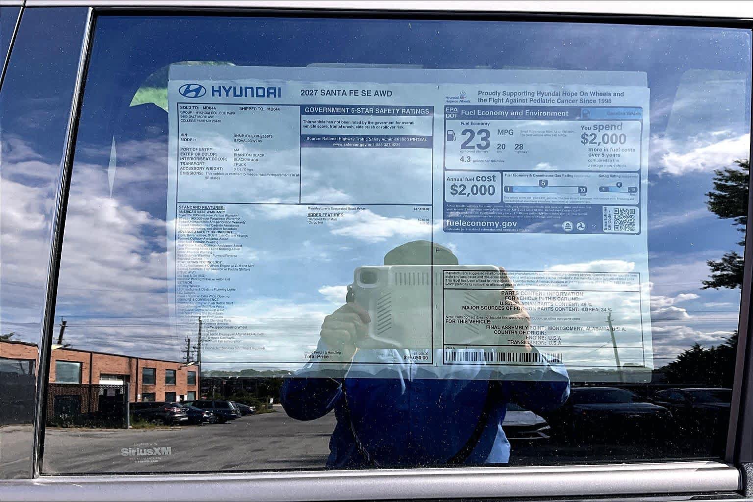 New 2027 Hyundai Santa Fe SE AWD/4WD image 19
