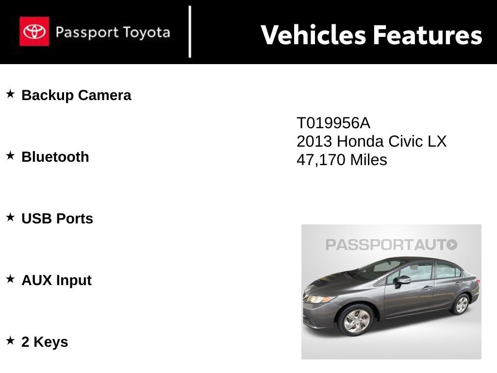 Used 2013 Honda Civic LX image 7