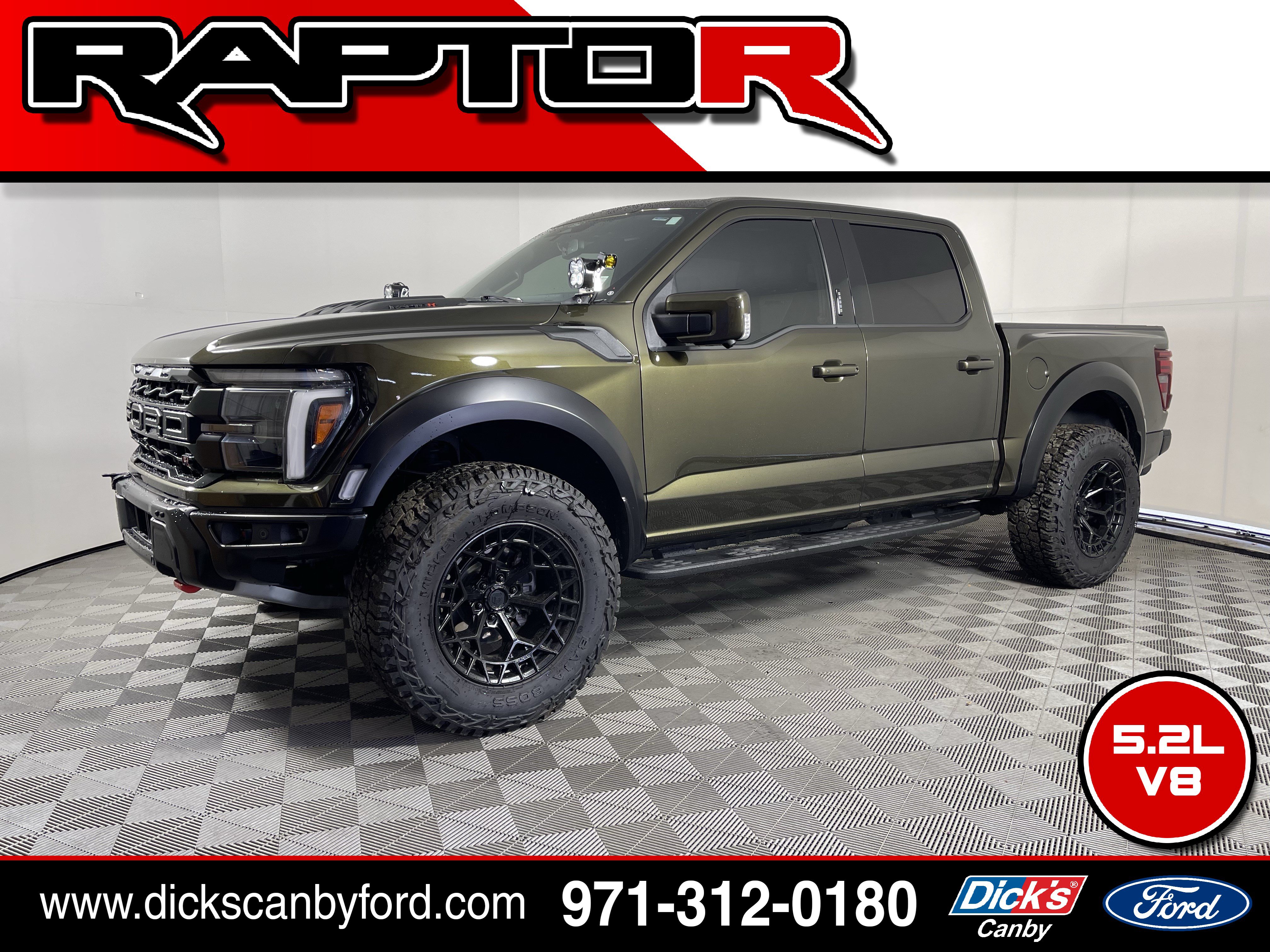 Certified 2024 Ford F150 Raptor w/ Equipment Group 803A Raptor R AWD/4WD image 1