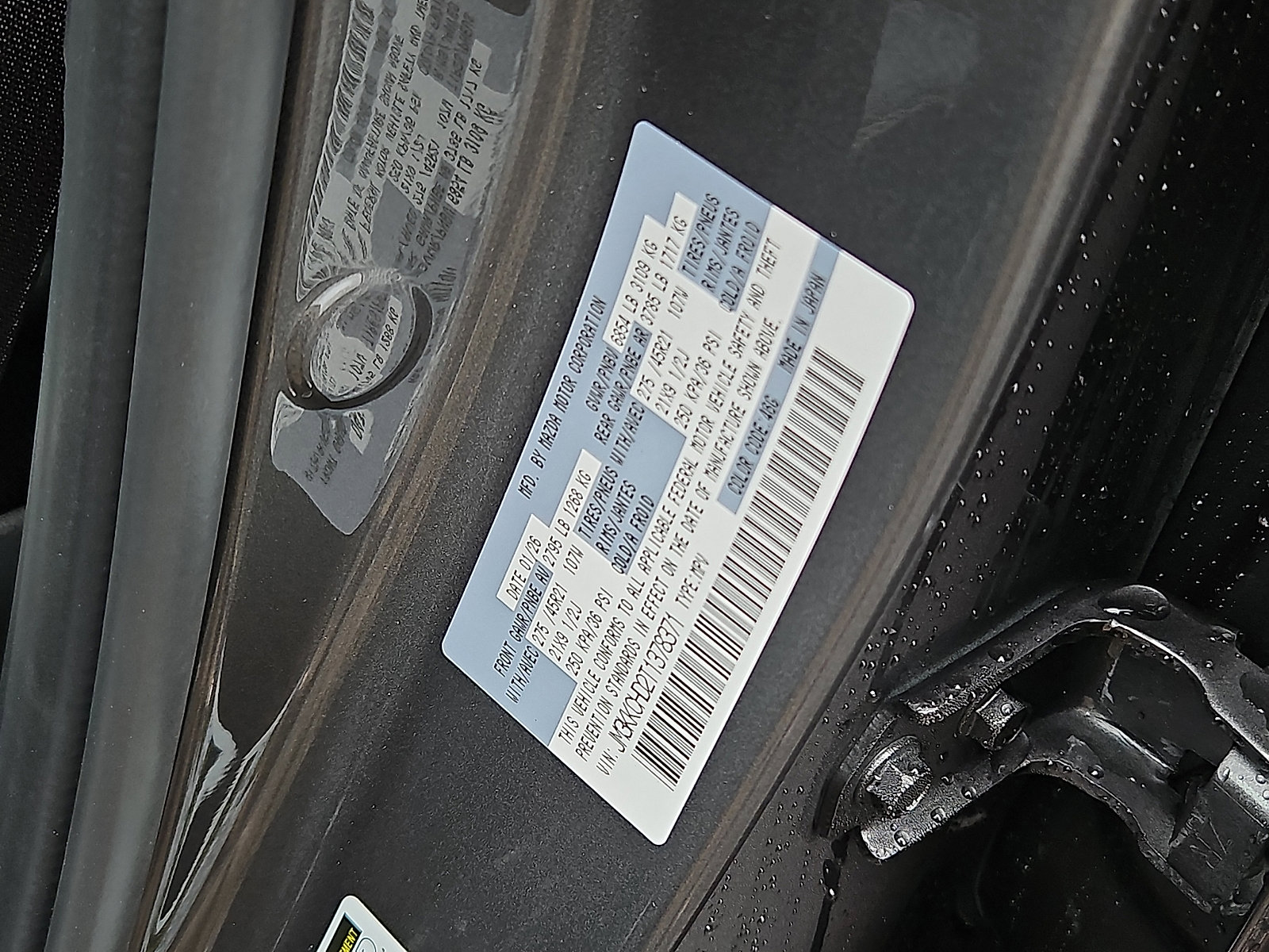 New 2026 MAZDA CX-90 3.3 Turbo w/ Premium Sport Pkg image 20