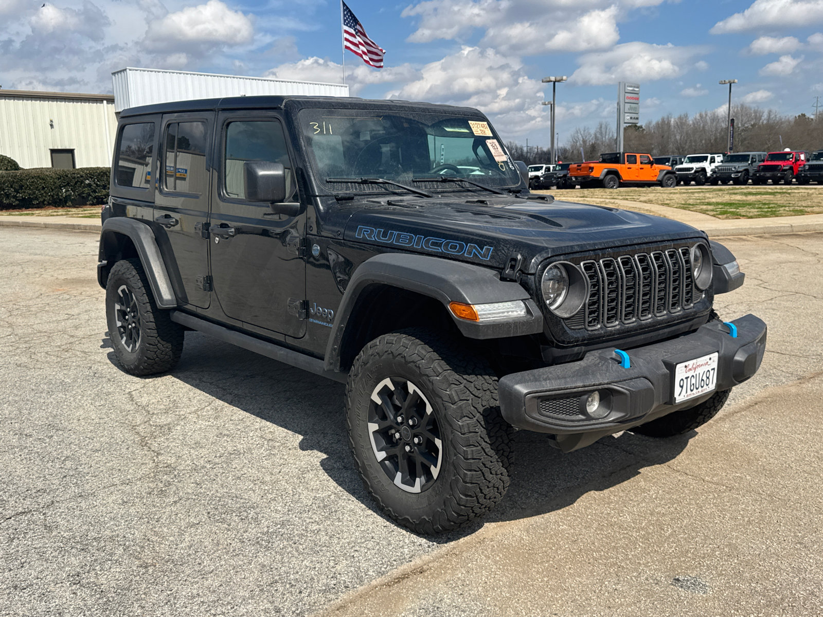 Used 2025 Jeep Wrangler Unlimited Rubicon 4xe w/ Safety Group image 3