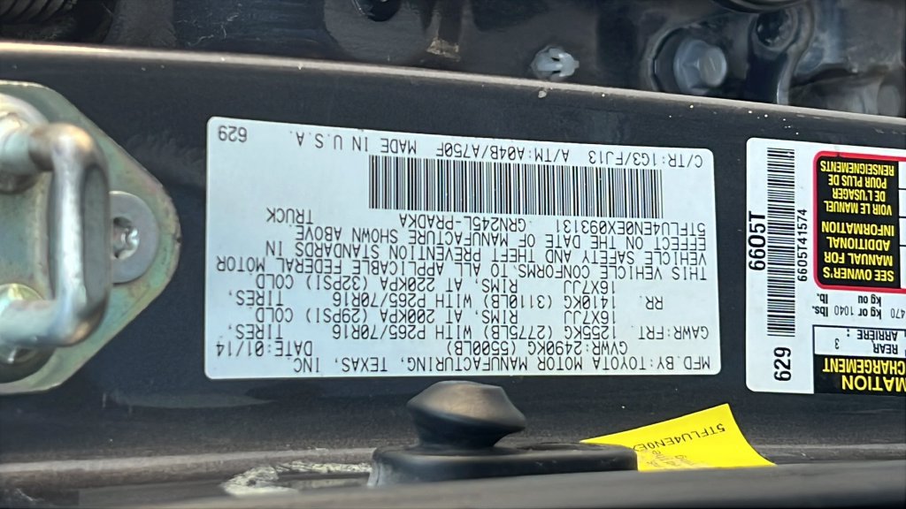 Used 2014 Toyota Tacoma 4x4 Double Cab w/ TRD Off-Road Package image 22