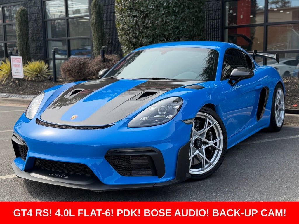 Used 2025 Porsche 718 Cayman GT4 RS w/ Weissach Package