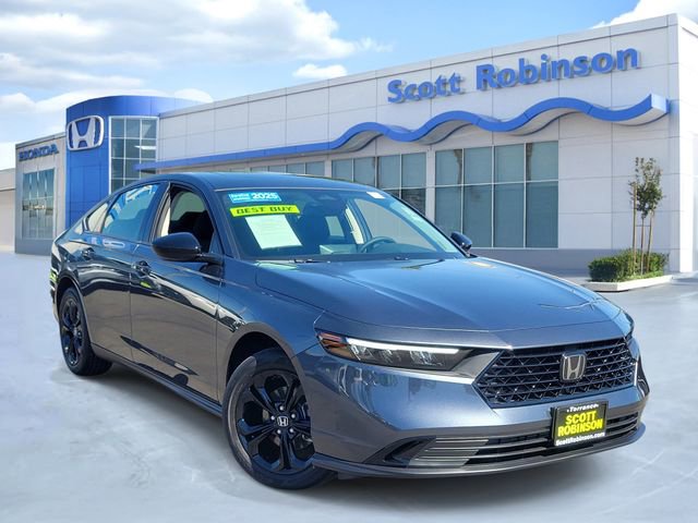 Certified 2025 Honda Accord SE