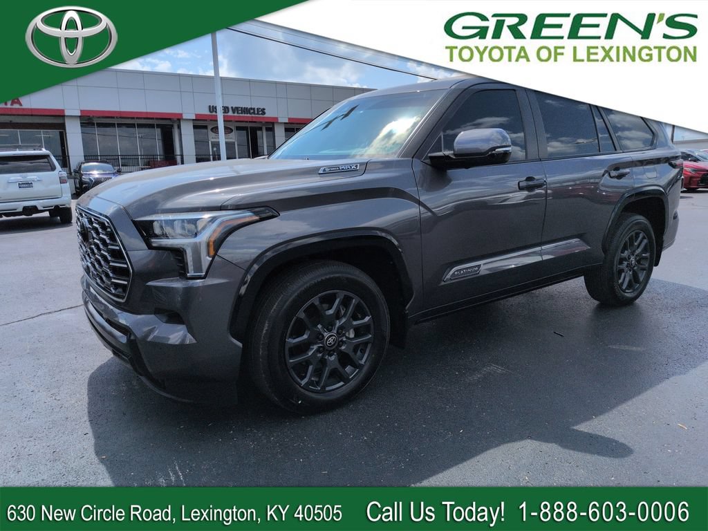 Certified 2025 Toyota Sequoia Platinum AWD/4WD image 1