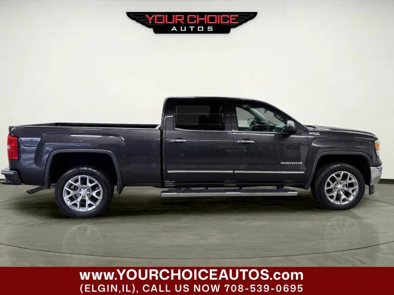 Used 2014 GMC Sierra 1500 SLT w/ SLT Crew Cab Value Package image 7